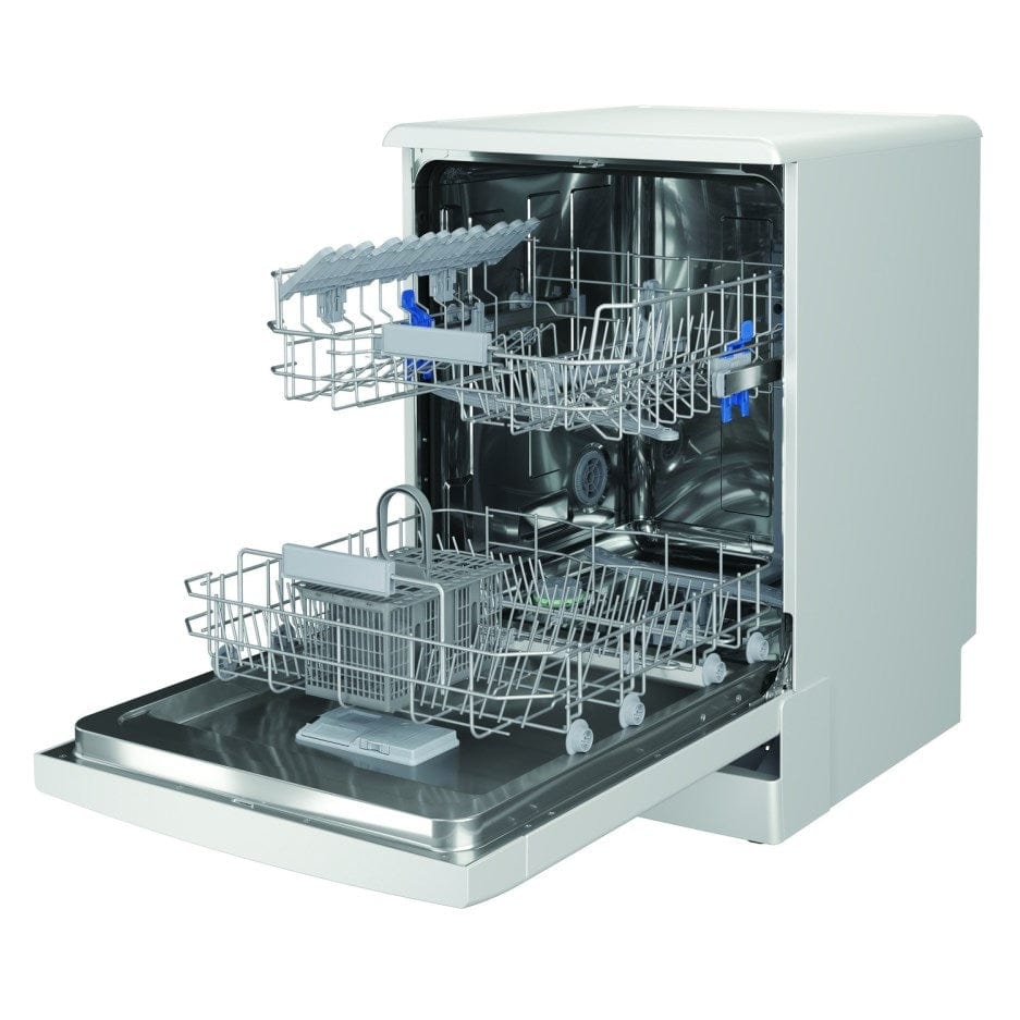 Indesit DFC2B16UK 13 Place Freestanding Dishwasher With Cutlery Tray - White - Atlantic Electrics - 39478072770783 