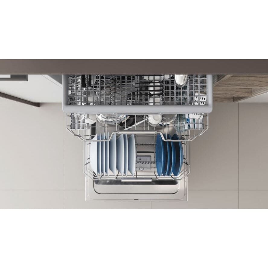 Indesit DIO3T131FEUK 14 Place Fully Integrated Dishwasher With Cutlery Tray - Atlantic Electrics - 39478078963935 