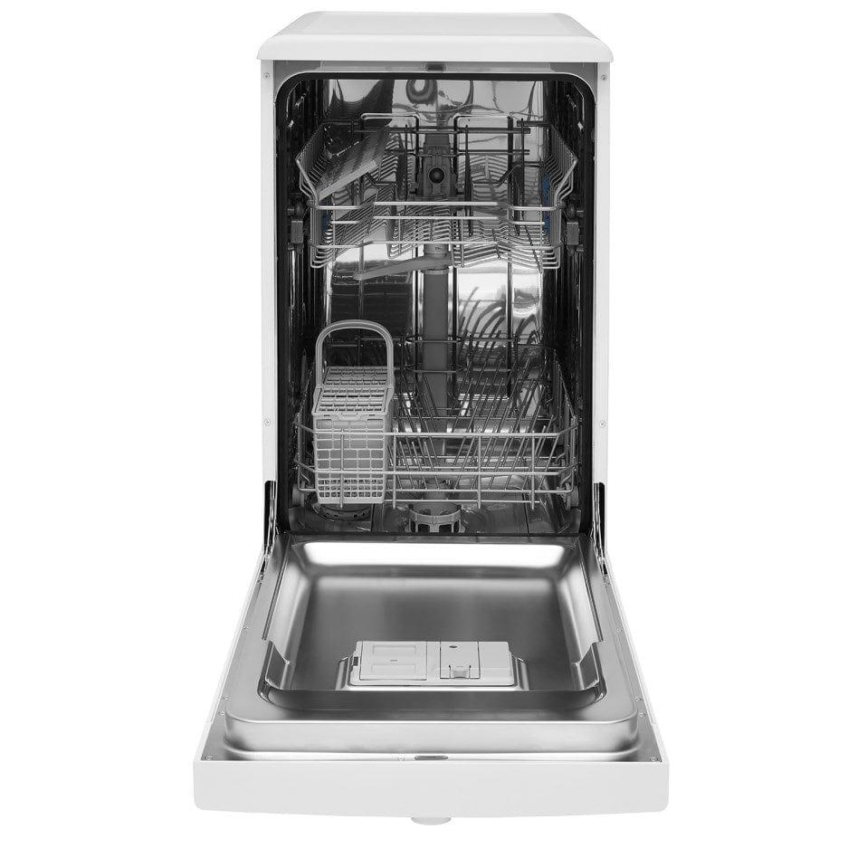Indesit DSFE1B10 10 Place setting capacity Slimline Dishwasher - White - Atlantic Electrics - 39478078570719 