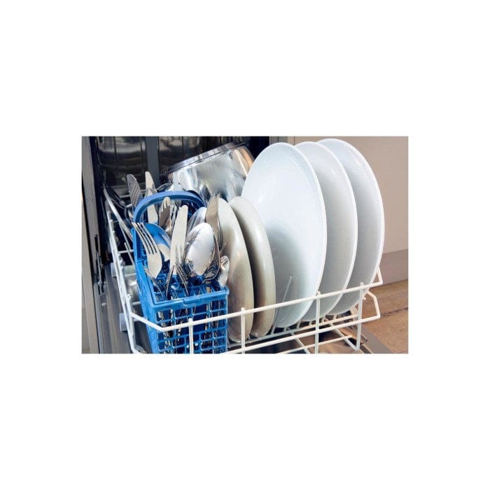 Indesit DSFE1B10S 10 Place Slimline Freestanding Dishwasher with Quick Wash - Silver | Atlantic Electrics