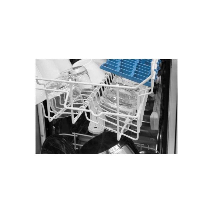 Indesit DSFE1B10S 10 Place Slimline Freestanding Dishwasher with Quick Wash - Silver - Atlantic Electrics - 39478075293919 