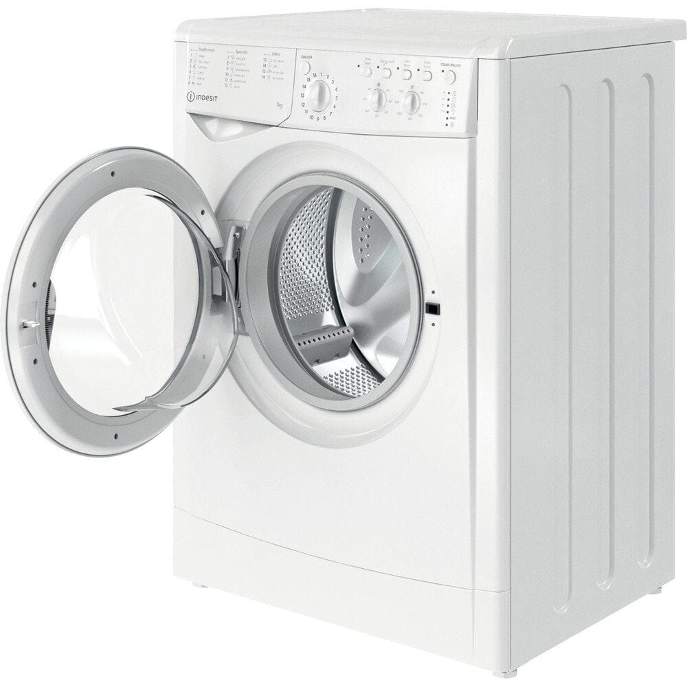 Indesit Eco Time IWC81283WUKN 8Kg Washing Machine with 1200 rpm - White | Atlantic Electrics - 39478076375263 