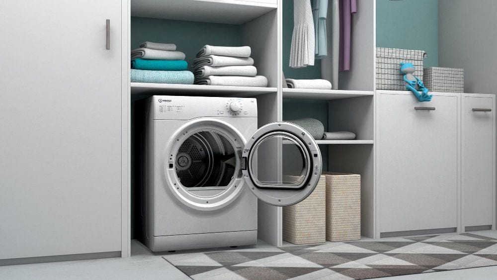 Indesit I1D80WUK 8kg Air Vented Tumble Dryer - White | Atlantic Electrics - 39478079357151 