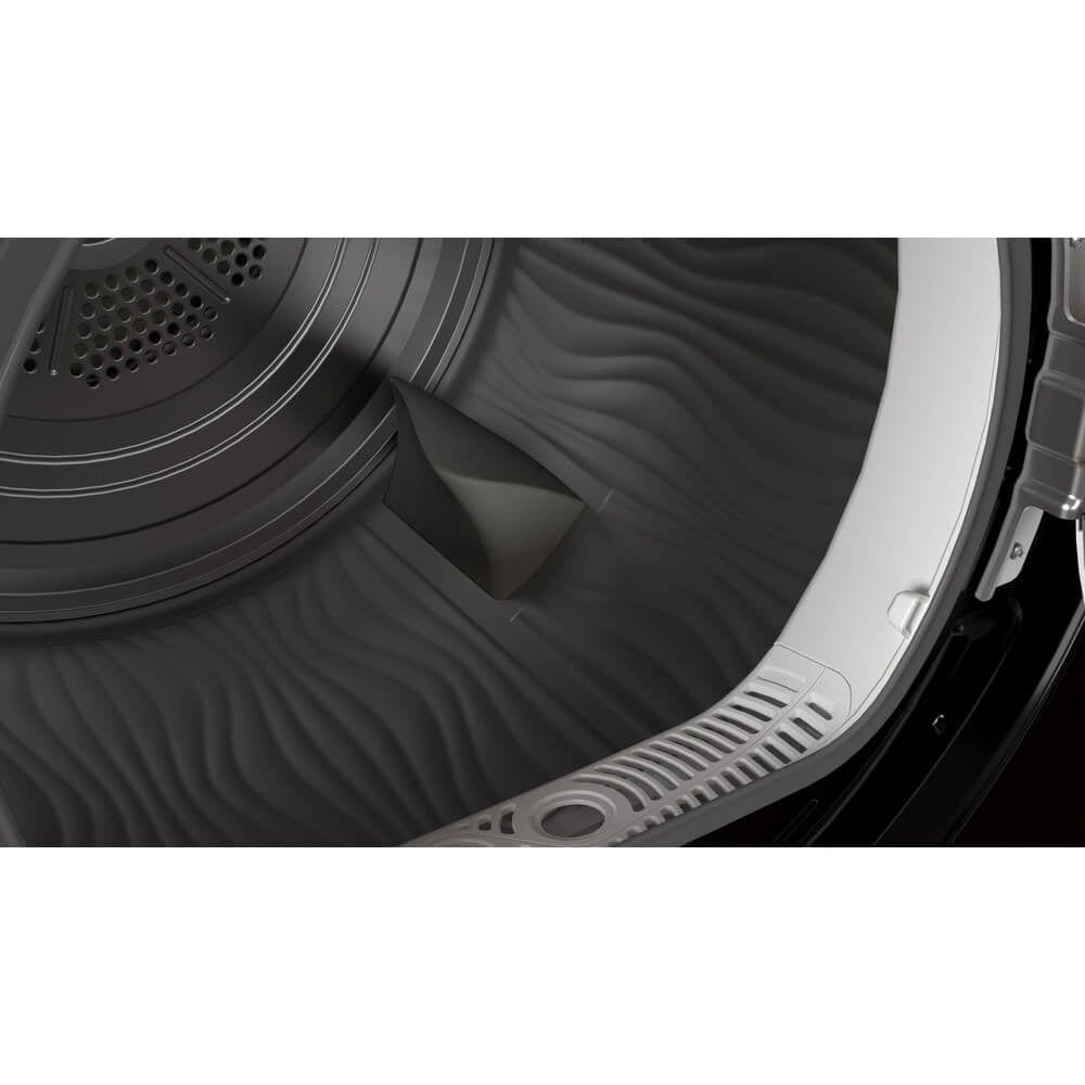 Indesit I2D81BUK 8Kg Freestanding Condenser Tumble Dryer Black - Atlantic Electrics - 39478079881439 