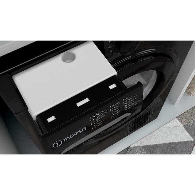 Indesit I3D81BUK 8kg Condenser Tumble Dryer - Black - Atlantic Electrics - 39478080209119 
