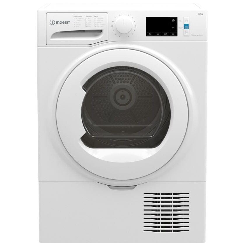 Indesit I3D81WUK 8Kg Condenser Tumble Dryer Sensor White | Atlantic Electrics - 39478080372959 