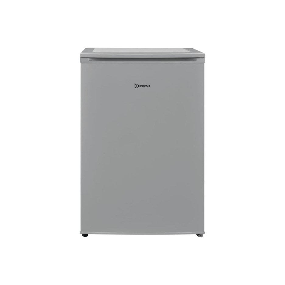 Indesit I55VM1110S 55cm Freestanding Undercounter Fridge with Ice Box - Silver | Atlantic Electrics - 39478078243039 