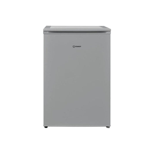 Indesit I55VM1110S 55cm Freestanding Undercounter Fridge with Ice Box - Silver | Atlantic Electrics