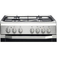 Thumbnail Indesit I6G52X 60cm Single Oven Dual Fuel Cooker - 39478079750367