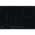 Thumbnail Indesit IB21B77NE 77cm 4 Zone Induction Hob with Dualzone Black | Atlantic Electrics- 39478081487071