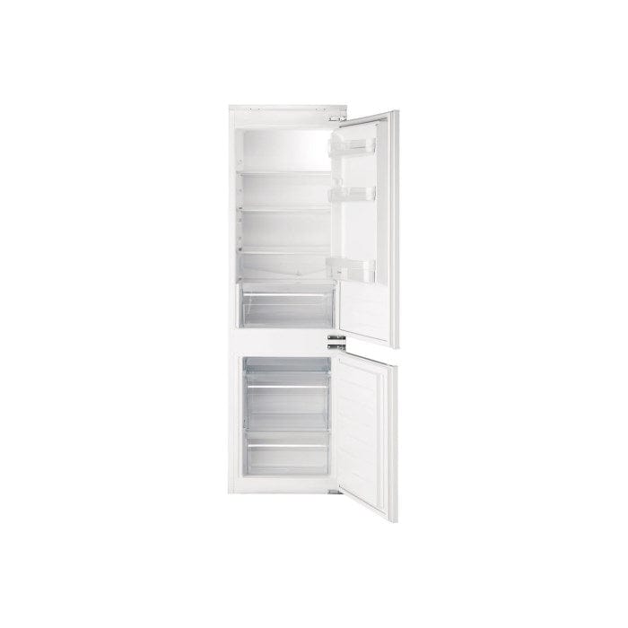 Indesit IB7030A1D 54cm Wide Low Frost 70-30 Integrated Upright Fridge Freezer - White - Atlantic Electrics - 39478080045279 