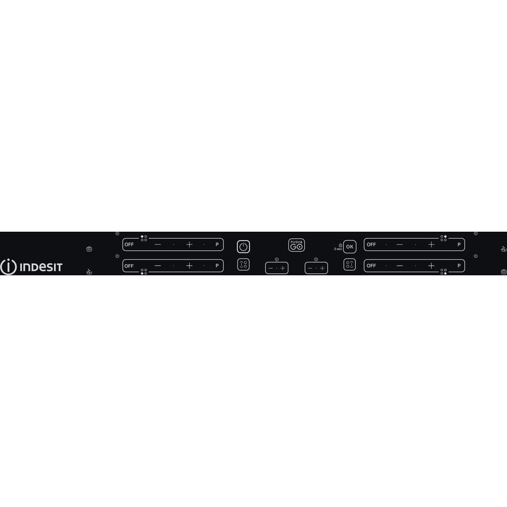 Indesit IB88B60NE Built In Induction Hob - Black | Atlantic Electrics - 39478080995551 