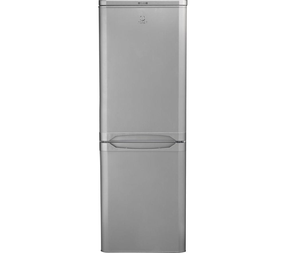 Indesit IBD5515S 206 Litre Freestanding Fridge Freezer 60-40 Split A+ Energy Rating 55cm Wide - Silver - Atlantic Electrics - 39478083977439 