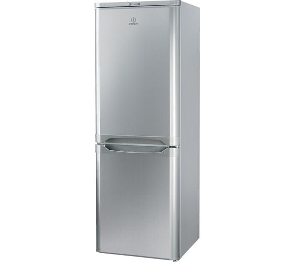 Indesit IBD5515S 206 Litre Freestanding Fridge Freezer 60-40 Split A+ Energy Rating 55cm Wide - Silver - Atlantic Electrics - 39478084108511 