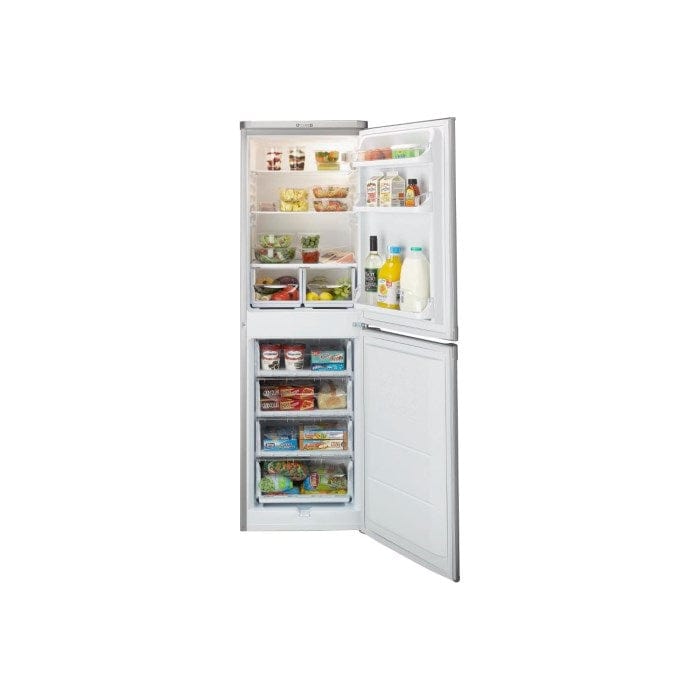 Indesit IBD5517S 234 Litre Freestanding Fridge Freezer 50-50 Split A+ Energy Rating 54.5cm Wide - Silver - Atlantic Electrics - 39478082404575 