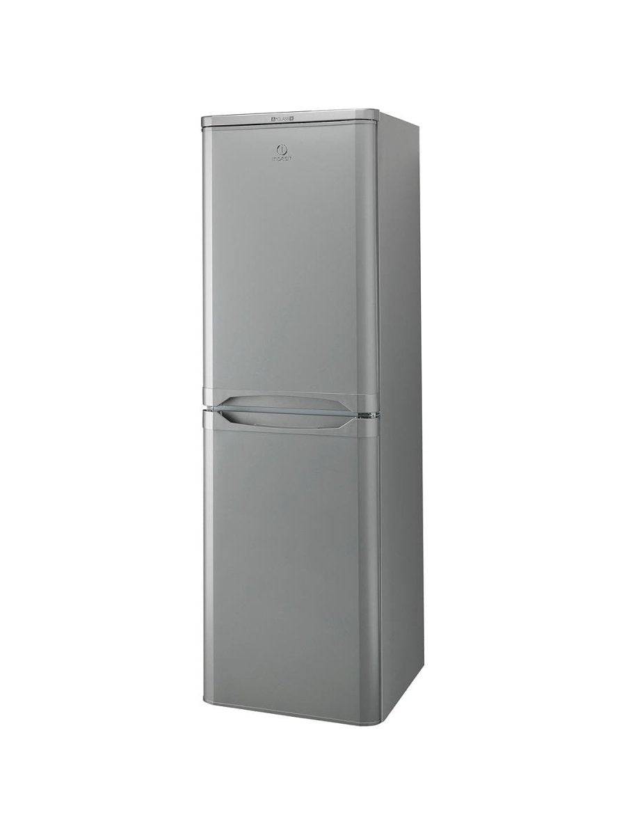 Indesit IBD5517S 234 Litre Freestanding Fridge Freezer 50-50 Split A+ Energy Rating 54.5cm Wide - Silver - Atlantic Electrics - 39478082273503 