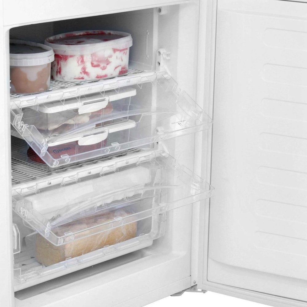 Indesit IBD5517W 50-50 Fridge Freezer 235 litre - White - A+ Rated - Atlantic Electrics - 39478083485919 