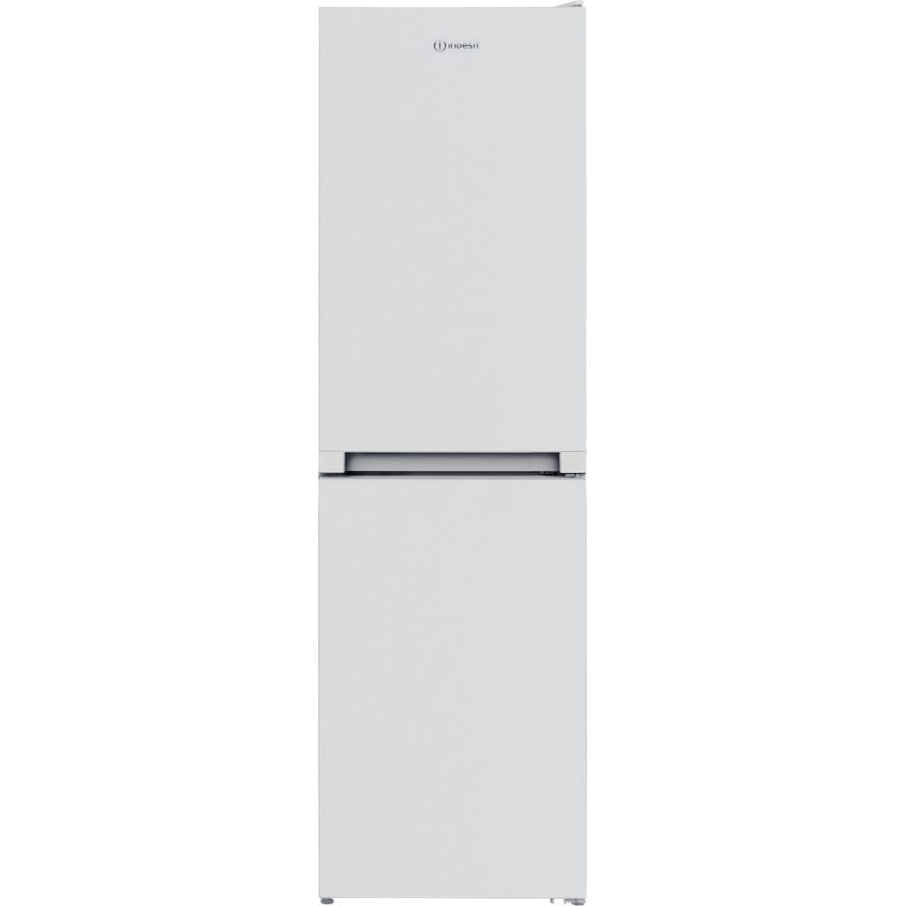 Indesit IBNF55181W 54cm 50-50 Frost Free Fridge Freezer in White 180cm - Atlantic Electrics - 39478080798943 