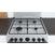 Thumbnail Indesit ID67G0MCXUK 60Cm Gas Cooker With Double Oven Inox | Atlantic Electrics- 39478084436191