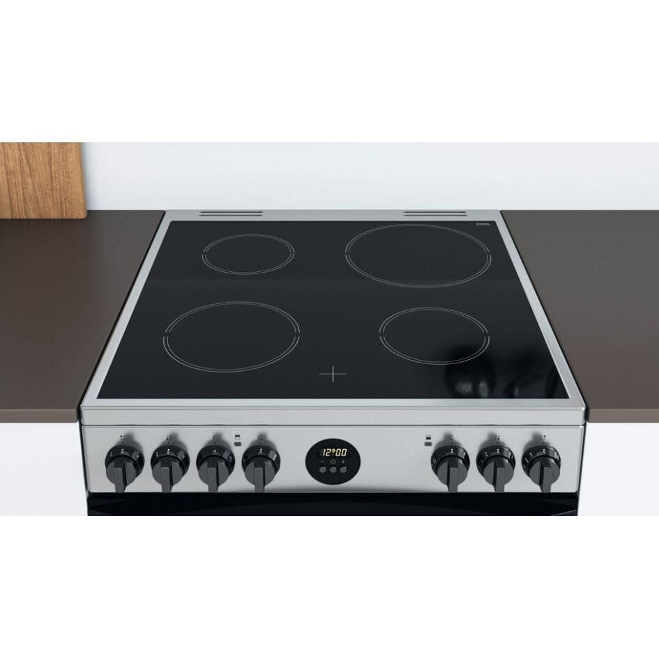 Indesit ID67V9HCX-UK 60cm Electric Cooker - Stainless Steel | Atlantic Electrics - 39478086566111 