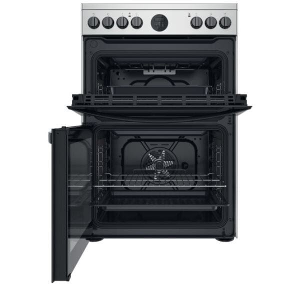 Indesit ID67V9HCX-UK 60cm Electric Cooker - Stainless Steel | Atlantic Electrics - 39478086598879 
