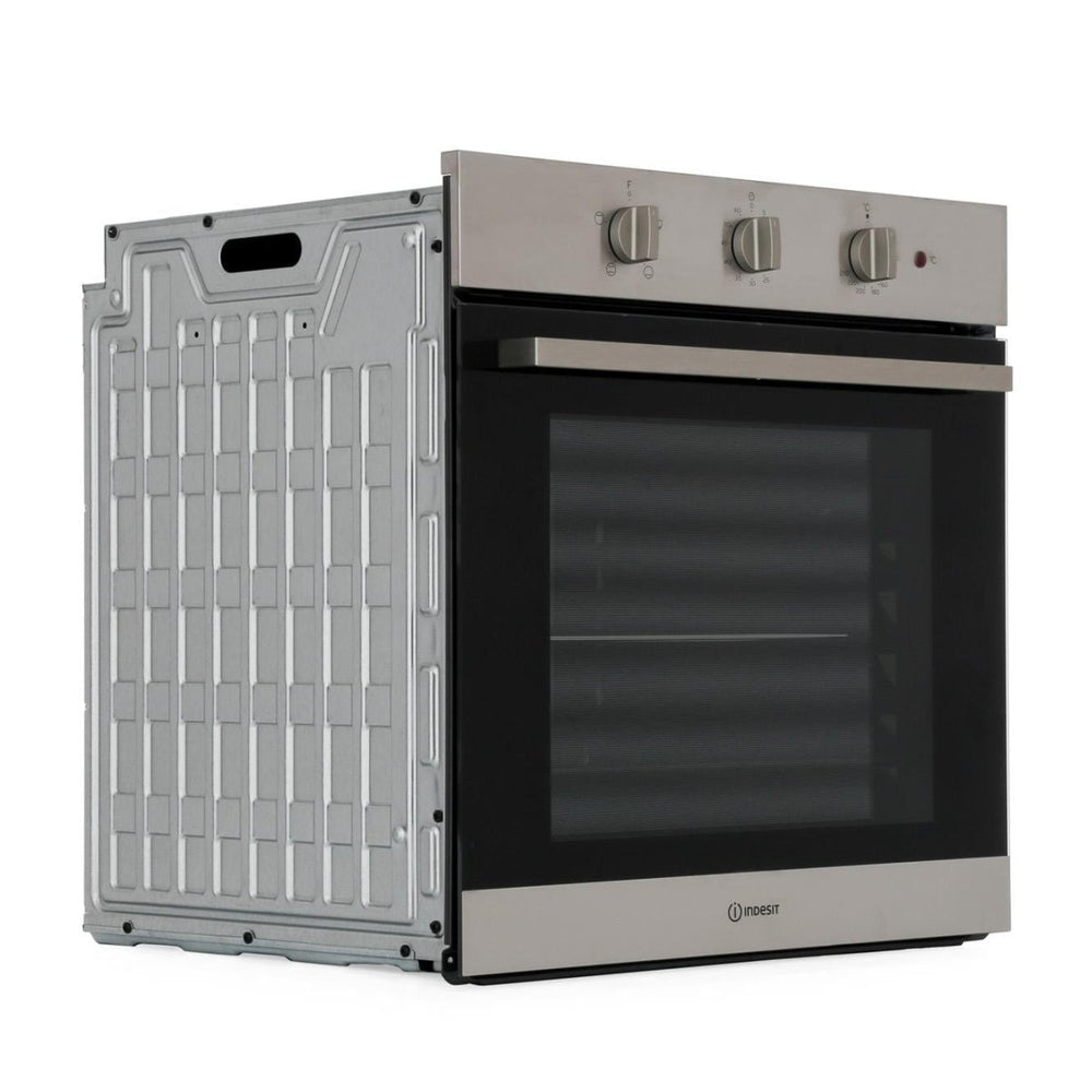 Indesit IFW6230IXUK Four Function Electric Built-in Single Oven - Stainless Steel - Atlantic Electrics - 39478088663263 