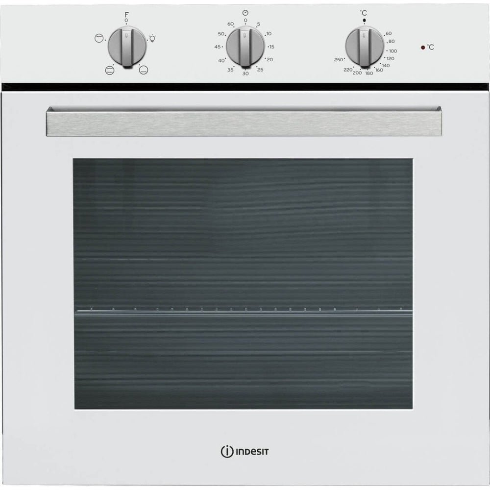 Indesit IFW6230WHUK Four Function Electric Built-in Single Oven White - Atlantic Electrics - 39478088204511 