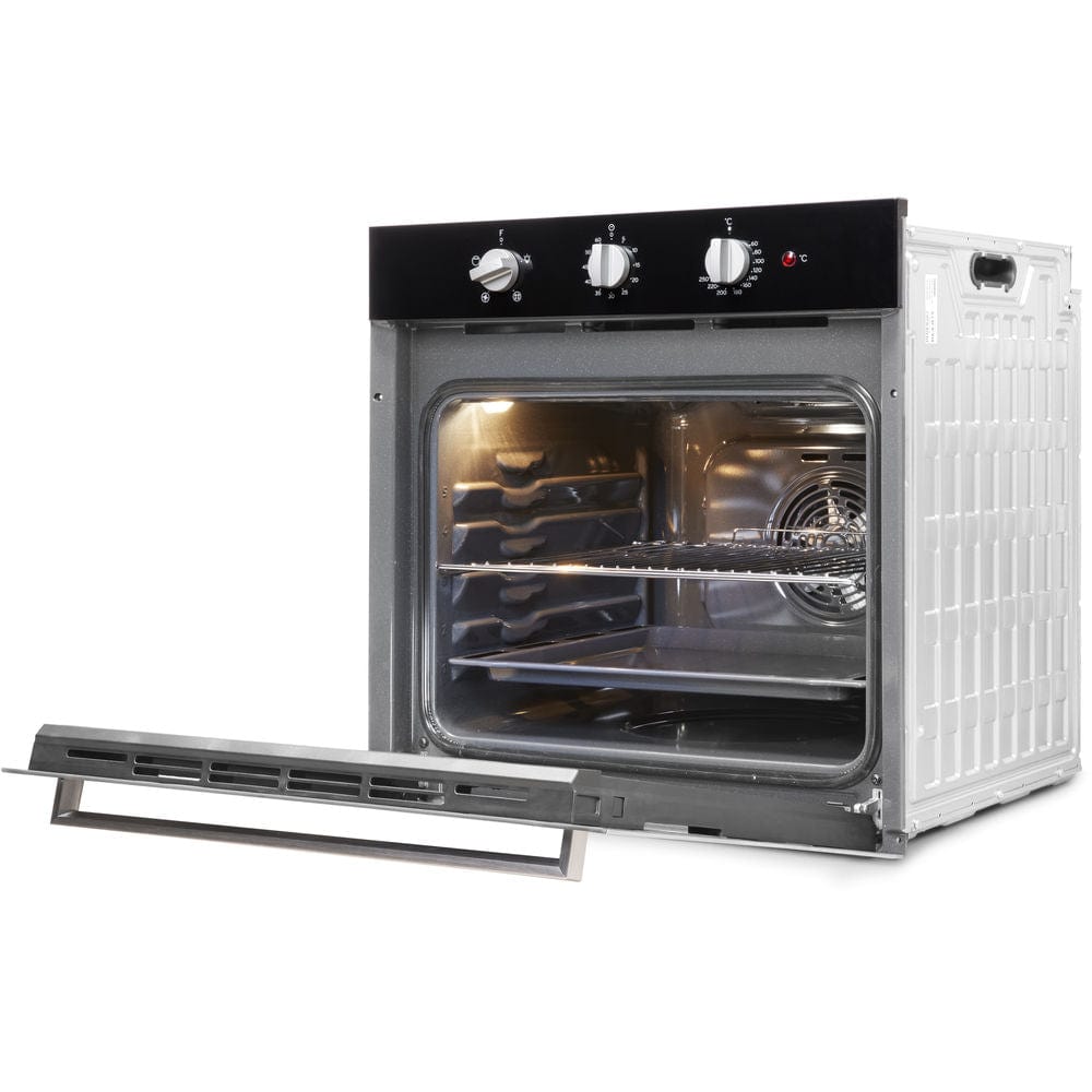 Indesit IFW6330BL Four Function Electric Built-in Single Oven Black | Atlantic Electrics - 39478087385311 