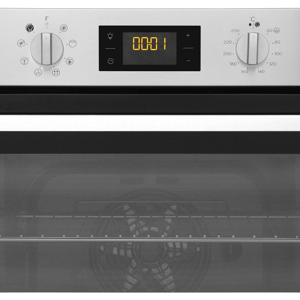 Indesit IFW6340BLUK Eight Function Electric Built-in Single Oven - Black - Atlantic Electrics - 39478092464351 