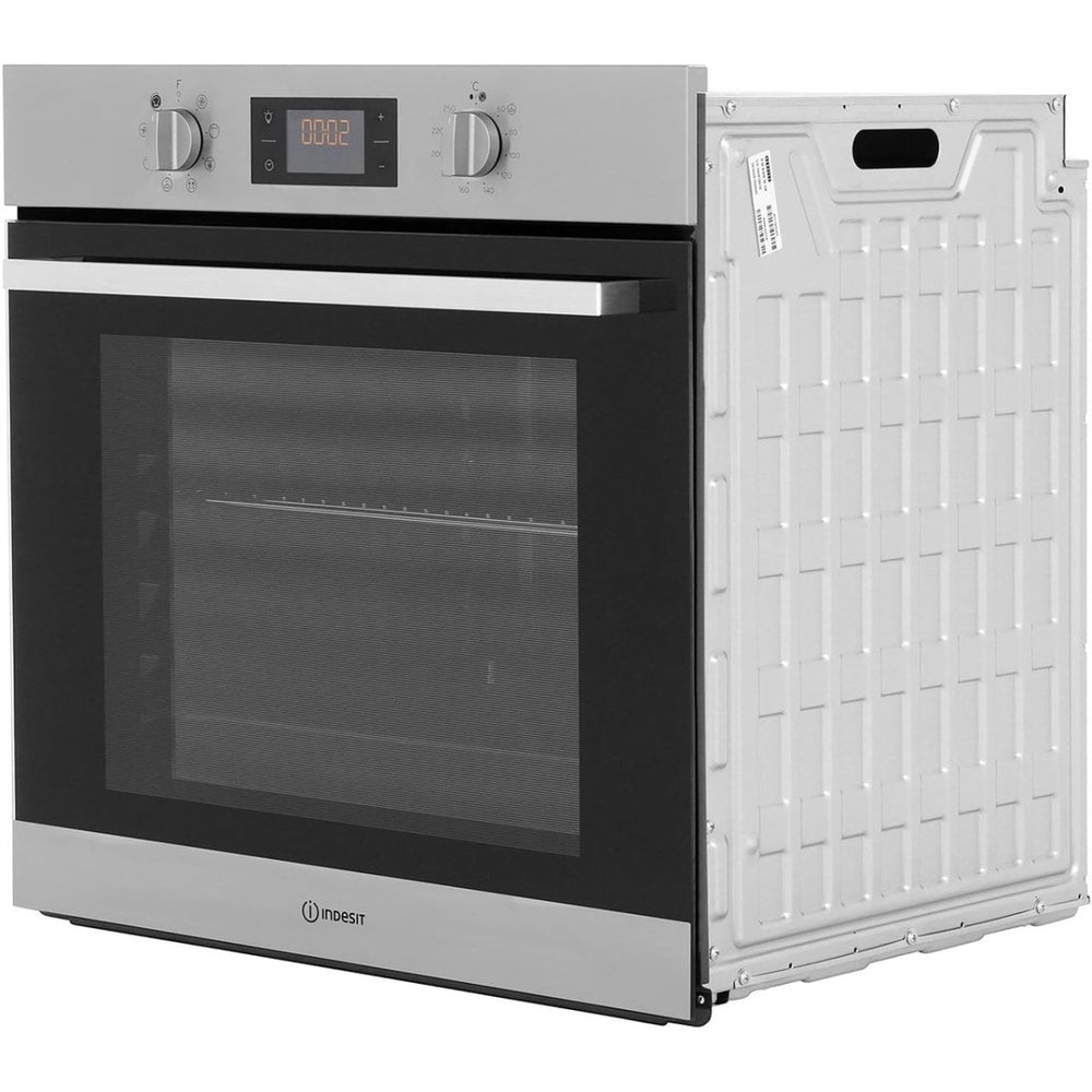 Indesit IFW6340IXUK Multifunction Built-in Electric Single Oven - Stainless Steel - Atlantic Electrics - 39478090006751 