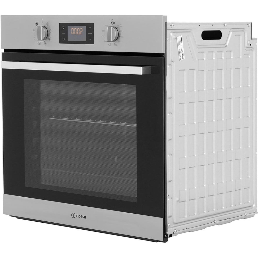 Indesit IFW6340IXUK Multifunction Built-in Electric Single Oven - Stainless Steel | Atlantic Electrics - 39478090006751 