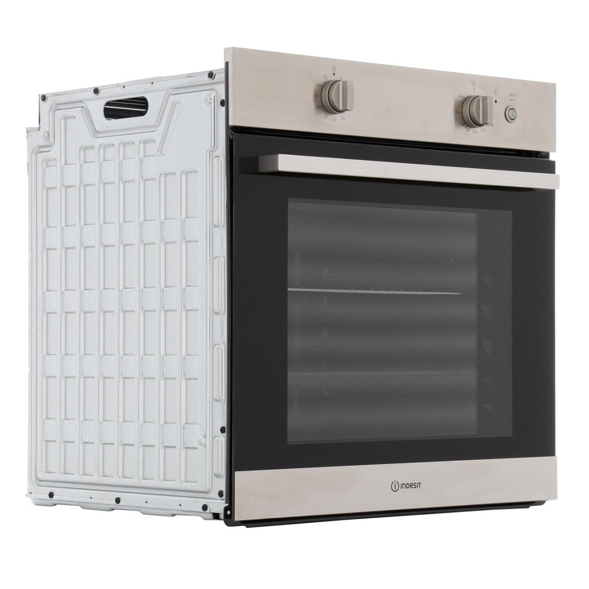 Indesit IGW620IXUK 66 Litre Gas Built-in Single Oven - Stainless Steel | Atlantic Electrics
