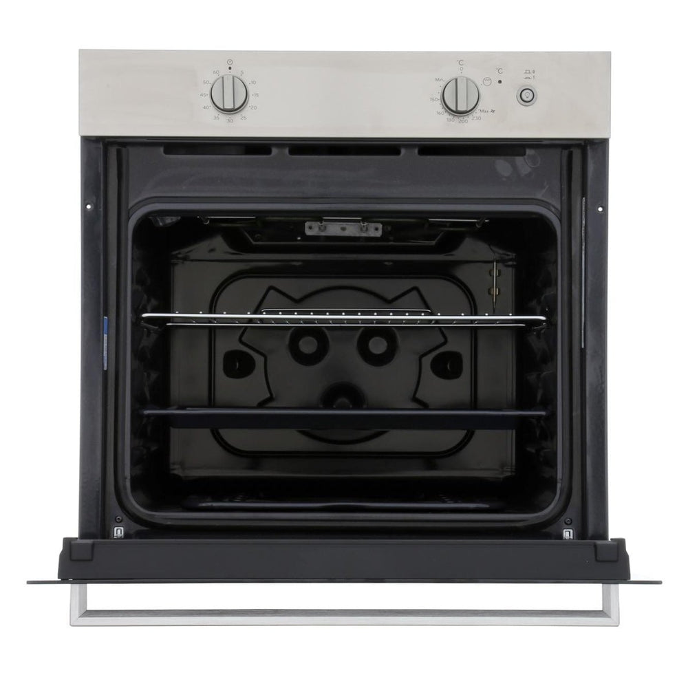 Indesit IGW620IXUK 66 Litre Gas Built-in Single Oven - Stainless Steel | Atlantic Electrics - 39478090432735 