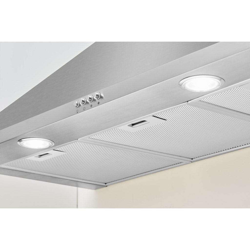 Indesit IHPC95LMX 90cm Pyramid Chimney Hood,3 Speed in Stainless Steel | Atlantic Electrics