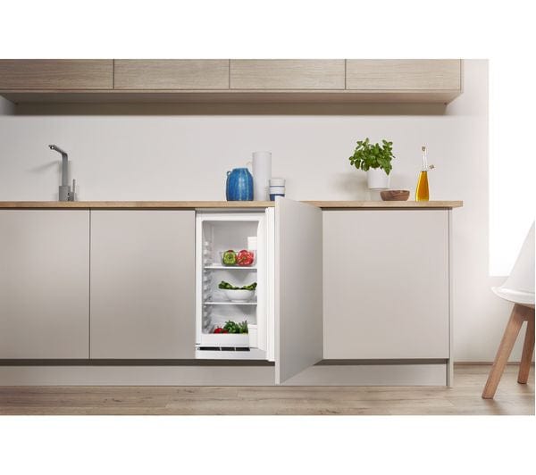 Indesit ILA1 146 Litre Integrated Under Counter Fridge A+ Energy Rating 60cm Wide - White - Atlantic Electrics - 39478091546847 