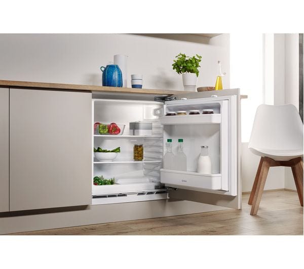 Indesit ILA1 146 Litre Integrated Under Counter Fridge A+ Energy Rating 60cm Wide - White - Atlantic Electrics - 39478091350239 