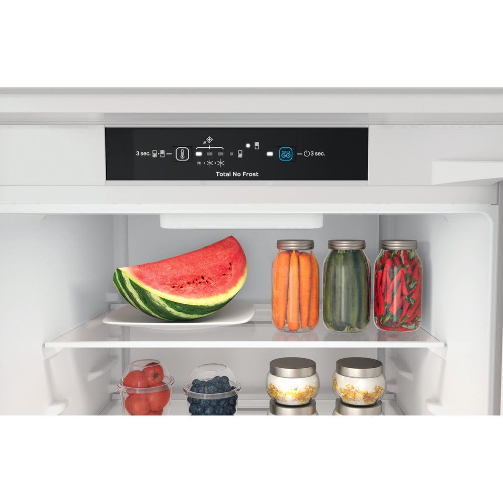 Indesit INC18T311 Integrated Frost Free Fridge Freezer with Sliding Door Fixing Kit - White | Atlantic Electrics - 39478092988639 