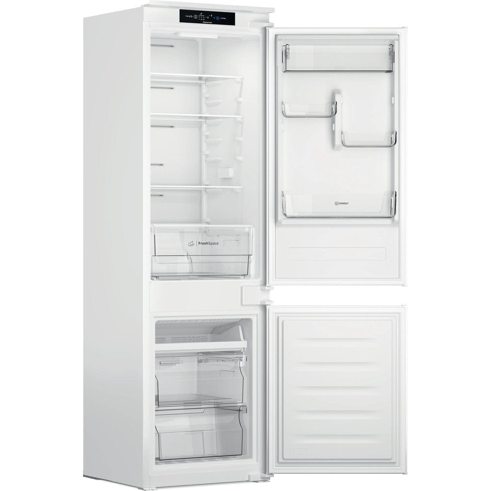 Indesit INC18T311 Integrated Frost Free Fridge Freezer with Sliding Door Fixing Kit - White | Atlantic Electrics