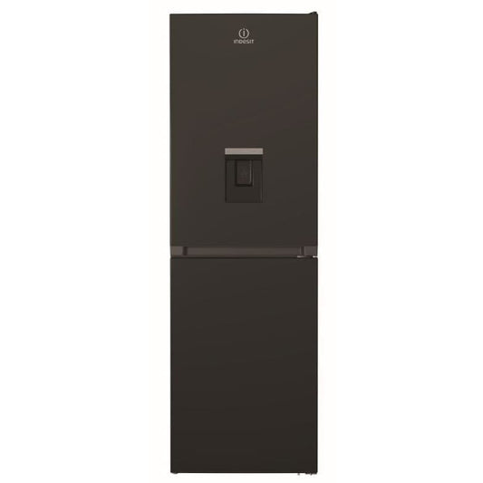 Indesit INFC850TI1KAQUA1 50-50 Frost Free Fridge Freezer - Black | Atlantic Electrics