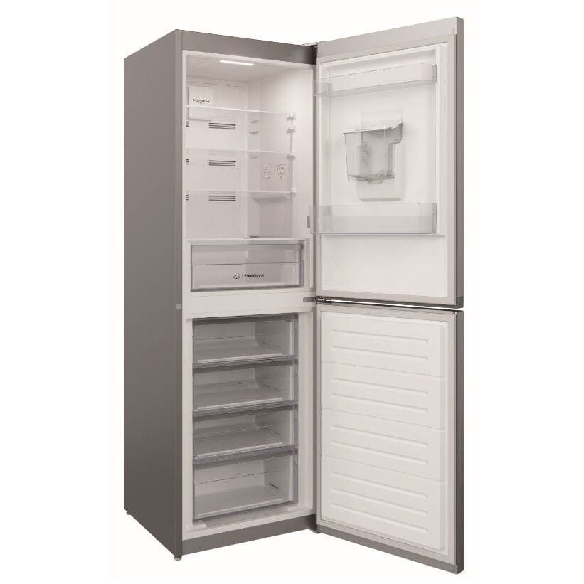 Indesit INFC850TI1SAQUA1 50-50 Frost Free Fridge Freezer - Silver | Atlantic Electrics