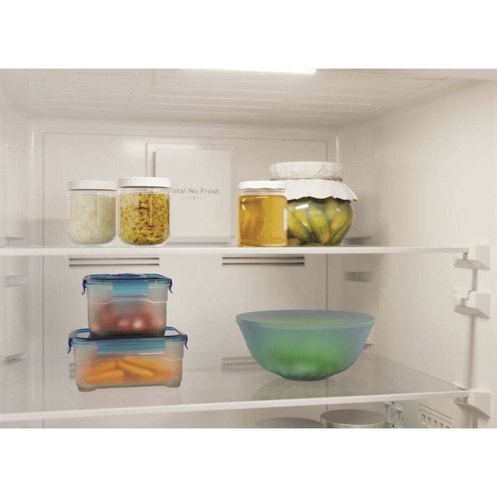 Indesit INFC850TI1WAQUA1 50-50 Frost Free Fridge Freezer White 322 litre capacity | Atlantic Electrics - 39478100852959 