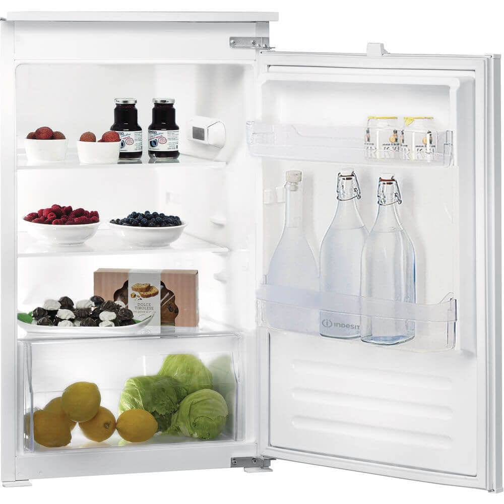 Indesit INS9011 54cm Wide Integrated In-Column Larder Fridge - White - Atlantic Electrics - 39478097805535 