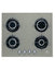 Thumbnail Indesit IPG640STD Four Zone 59cm Gas Hob in Turtledove | Atlantic Electrics- 39478097871071