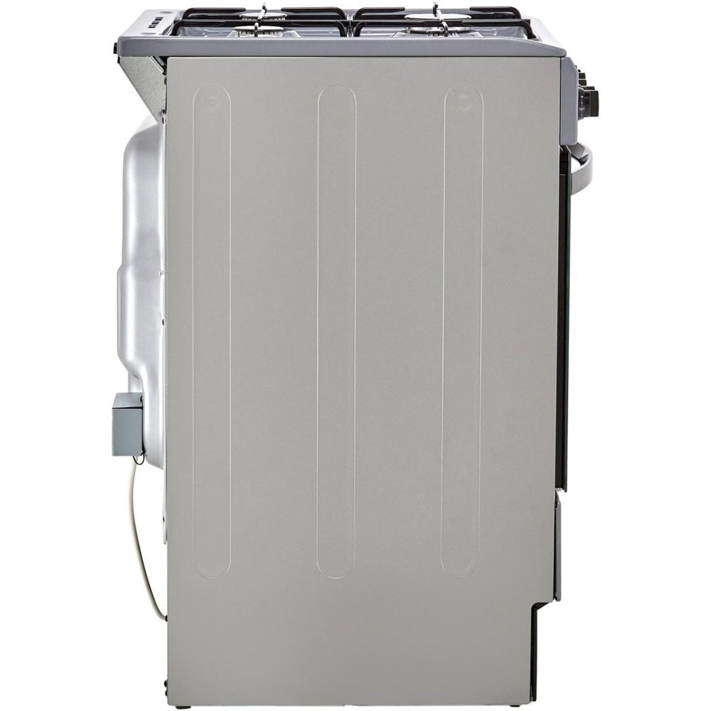 Indesit IS5G1PMSS 50cm Single Oven Gas Cooker - Silver - Atlantic Electrics - 39478100590815 