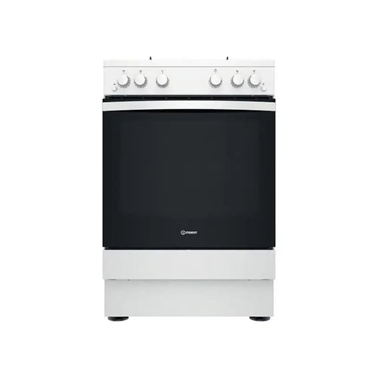Indesit IS67G1PMW 71 Litre Freestanding Gas Cooker, 4 Gas Burners, 60cm Wide - White | Atlantic Electrics