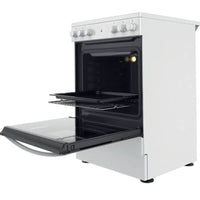 Thumbnail Indesit IS67V5KHW 60cm Electric Cooker with Ceramic Hob - 39779673997535