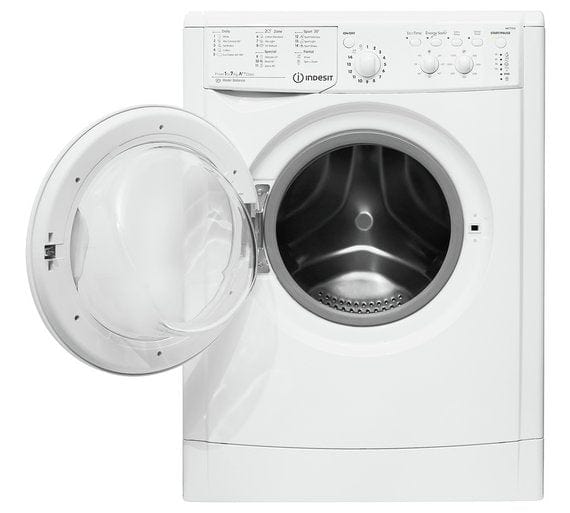 Indesit IWC71252WUKN 7KG 1200 Spin Washing Machine - White | Atlantic Electrics - 39478103408863 