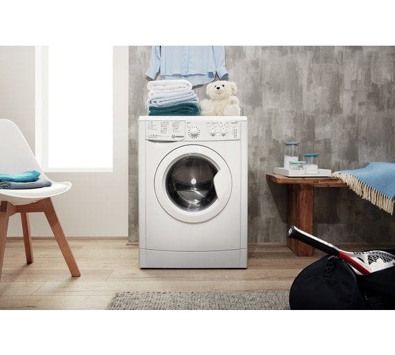 Indesit IWC71252WUKN 7KG 1200 Spin Washing Machine - White | Atlantic Electrics - 39478103539935 