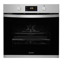Thumbnail Indesit KFW3841JHIXUK Single Built In Electric Oven Stainless Steel - 39478104391903