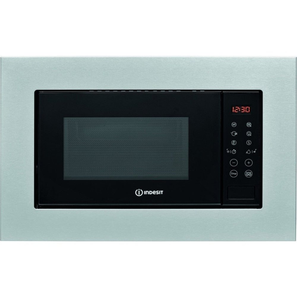 Indesit MWI120GXUK 800 Watt 20 Litre Built-In Microwave Oven With Grill | Atlantic Electrics - 39478102229215 
